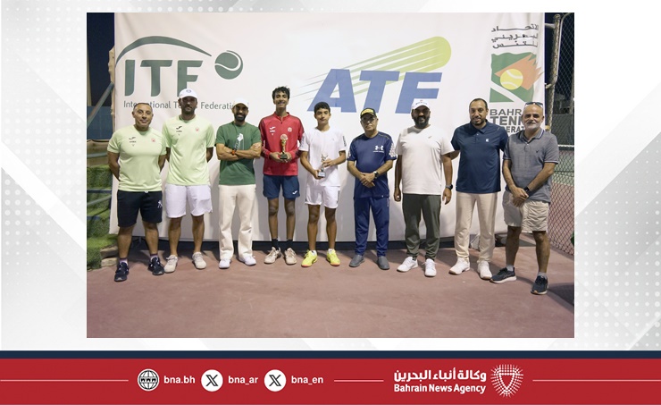 سيطرة بحرينية على المراكز الأولى لبطولة الاتحاد الآسيوي للتنس للناشئين